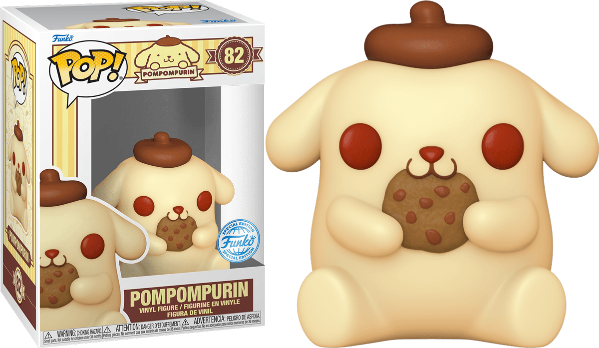 FUN77482 Hello Kitty - Pompompurin (with food) US Exclusive Pop! Vinyl [RS] - Funko - Titan Pop Culture