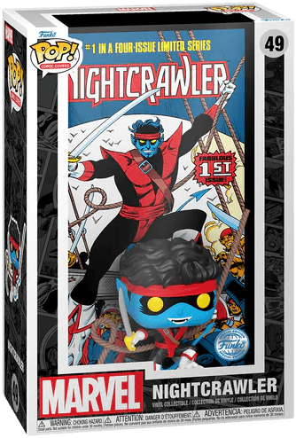 FUN77487 Marvel Comics - Nightcrawler #1 US Exclusive Pop! Comic Cover [RS] - Funko - Titan Pop Culture