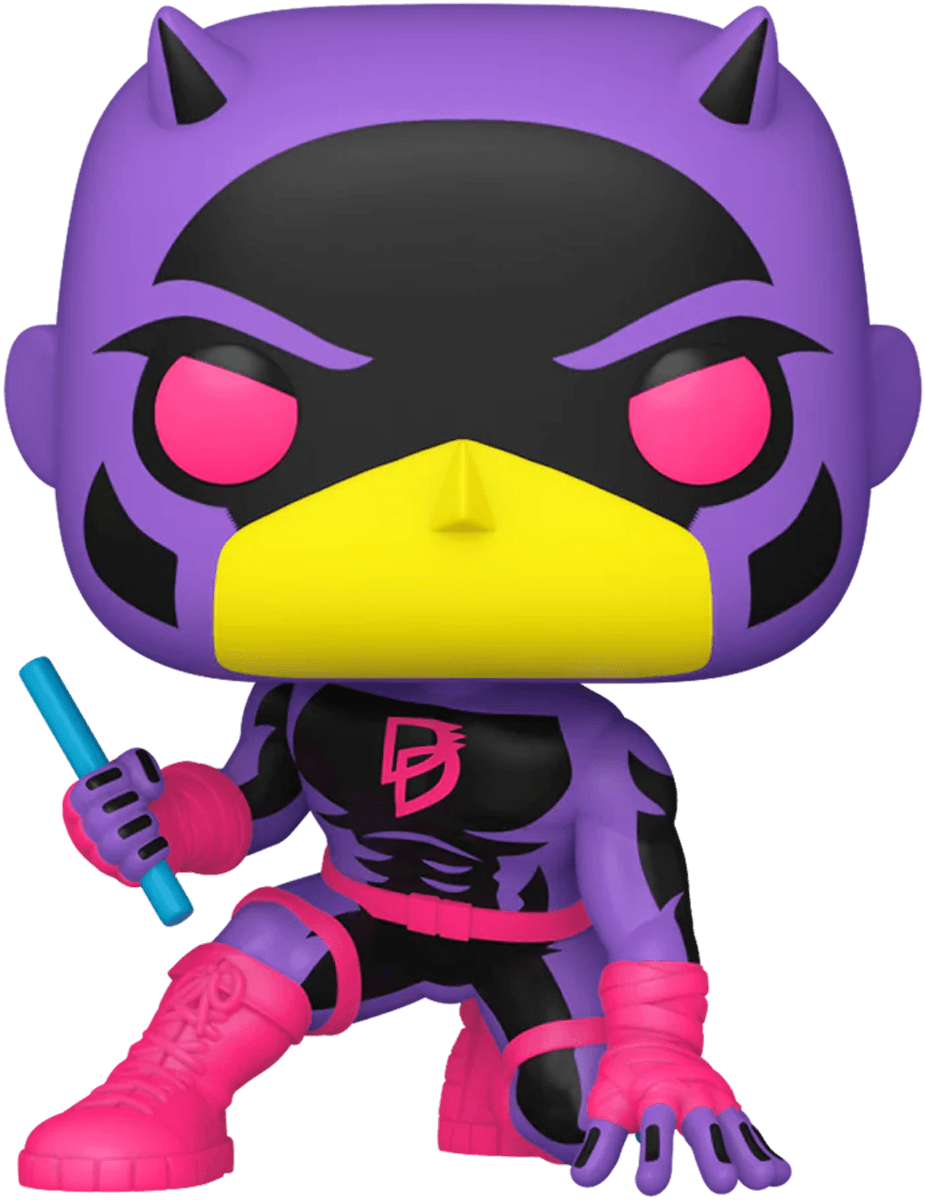 FUN77544 Marvel Comics - Daredevil (Shadowlands) US Exclusive Blacklight Pop! Vinyl [RS] - Funko - Titan Pop Culture