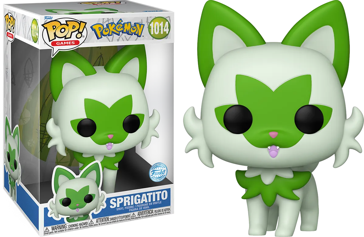 Pokémon - Sprigatito - Figura de vinilo de 10" [RS]