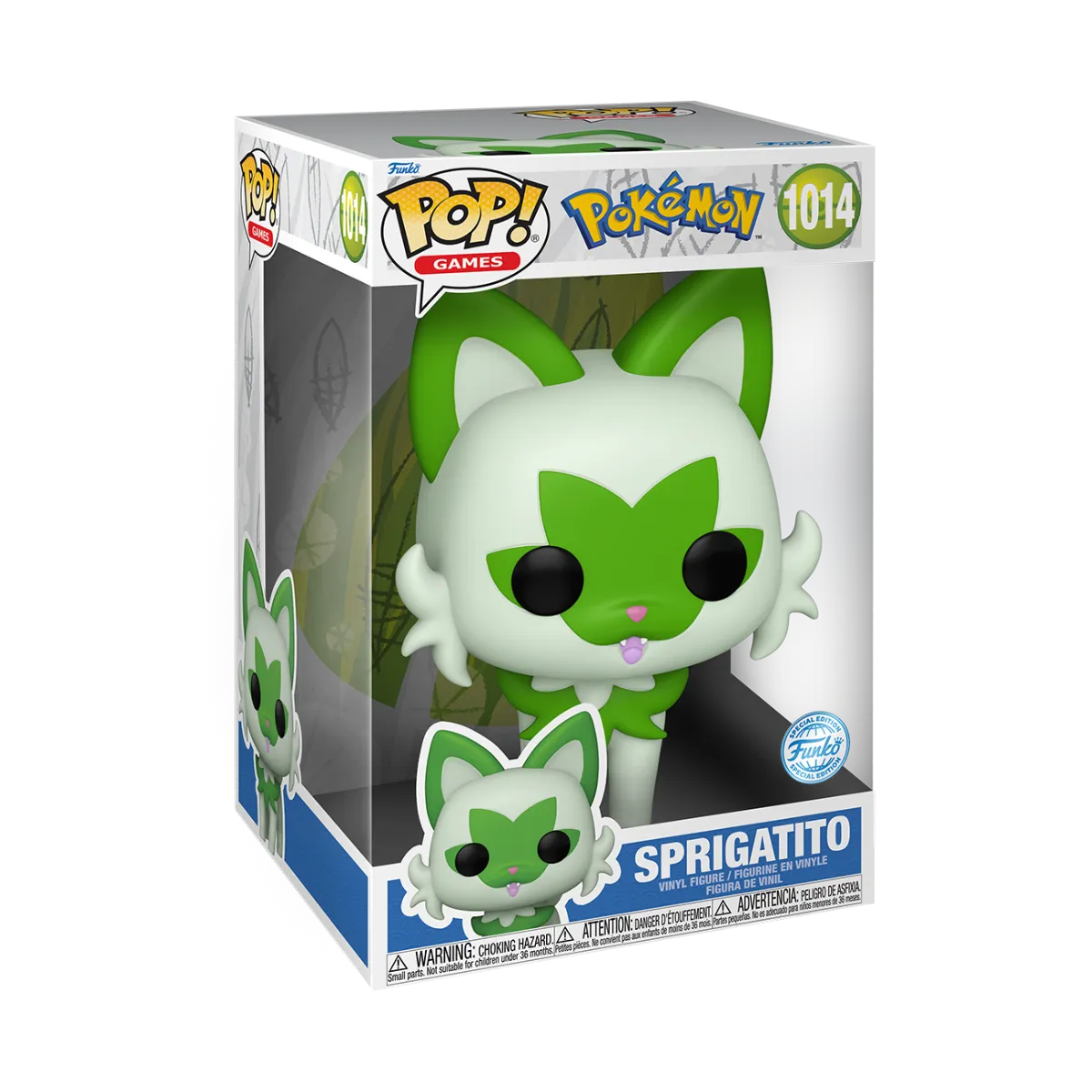 Pokemon - Sprigatito 10" Pop! Vinyl [RS]