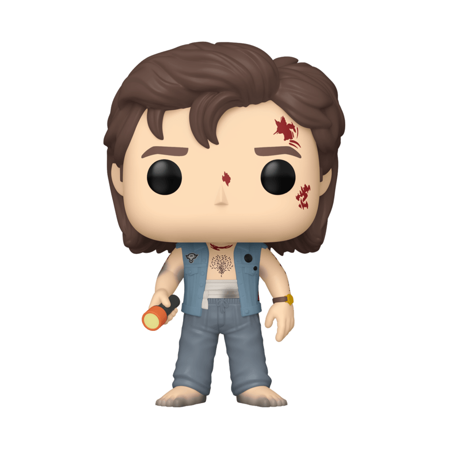 FUN77615 Stranger Things - Steve (Battle Damage) US Exclusive Pop! Vinyl [RS] - Funko - Titan Pop Culture