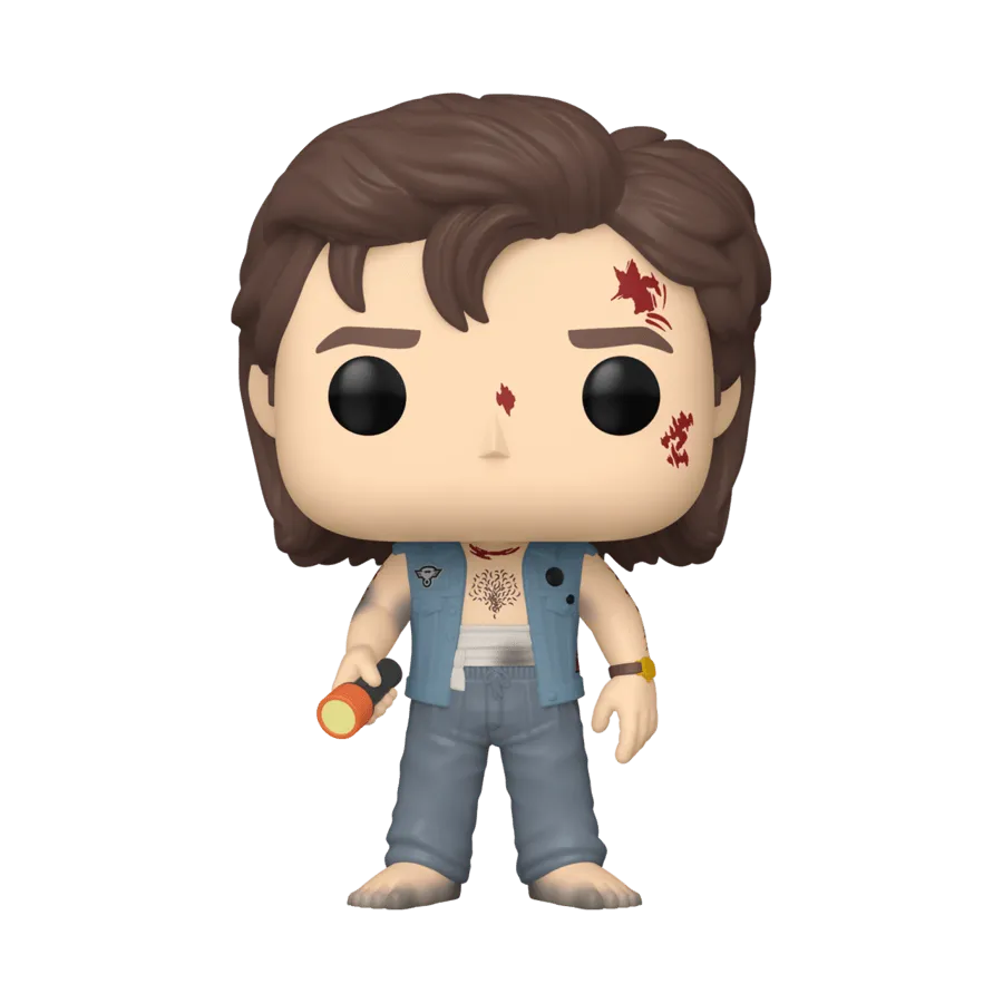 FUN77615 Stranger Things - Steve (Battle Damage) US Exclusive Pop! Vinyl [RS] - Funko - Titan Pop Culture