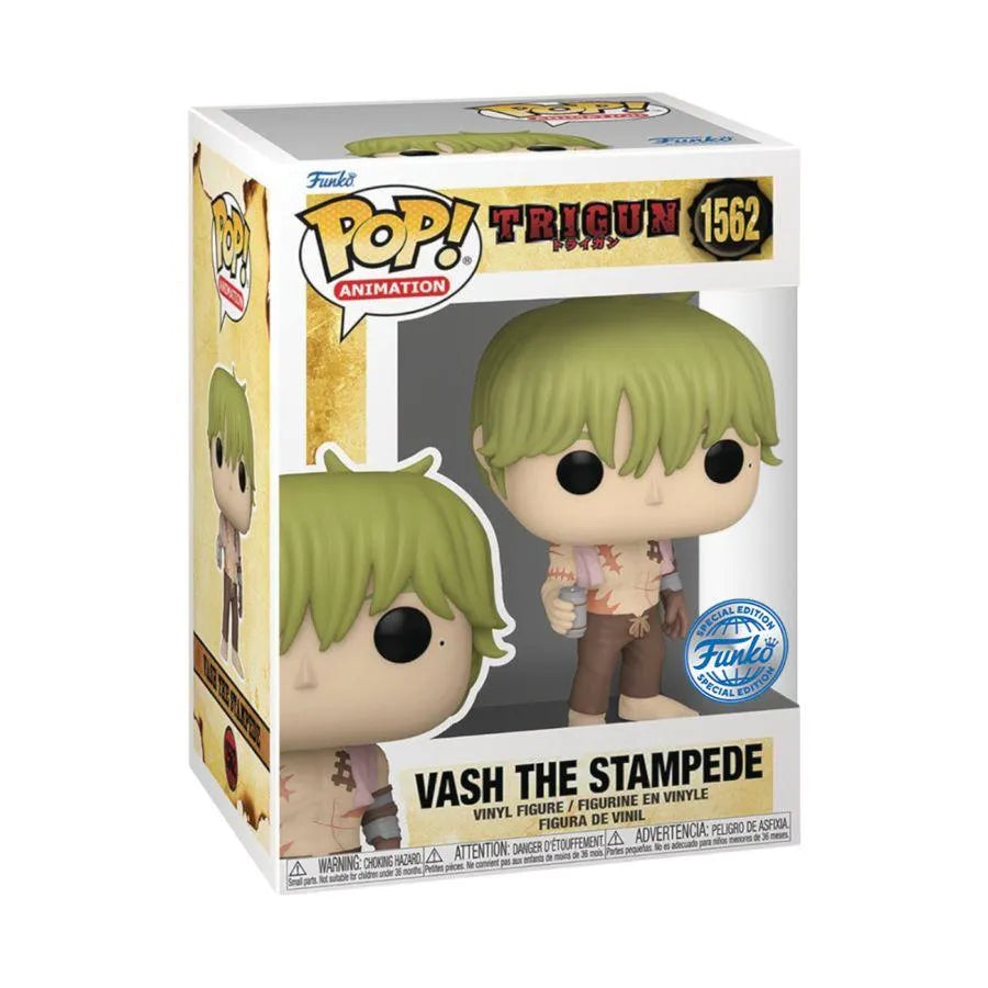 FUN77620 Trigun - Vash the Stampede (Shirtless) US Exclusive Pop! Vinyl [RS] - Funko - Titan Pop Culture