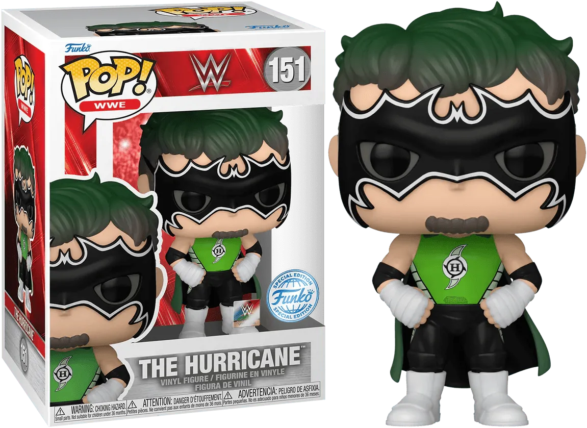 FUN77643 WWE - The Hurricane US Exclusive Pop! Vinyl [RS] - Funko - Titan Pop Culture