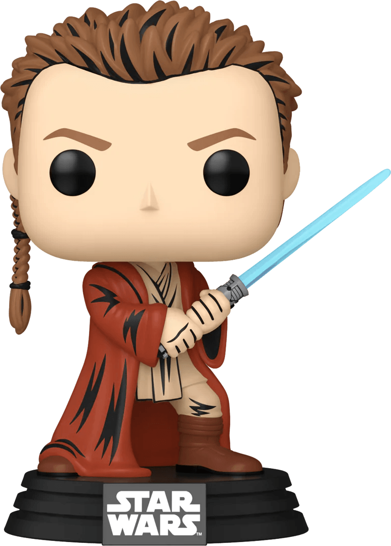 FUN77952 Star Wars: Phantom Menace 25th Anniversary - Obi-Wan Kenobi US Exclusive Retro Pop! Vinyl [RS] - Funko - Titan Pop Culture