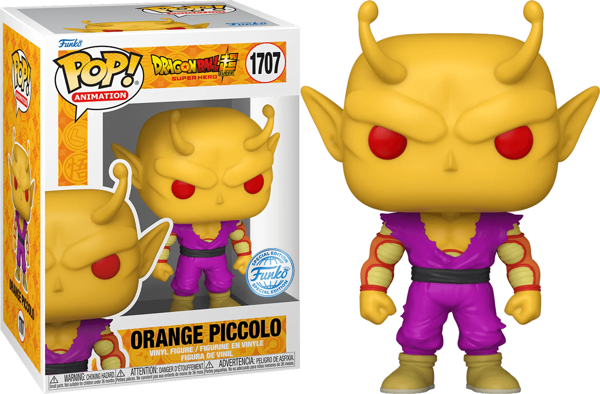 FUN77956 Dragon Ball Super: Super Hero - Orange Piccolo US Exclusive Pop! Vinyl [RS] - Funko - Titan Pop Culture