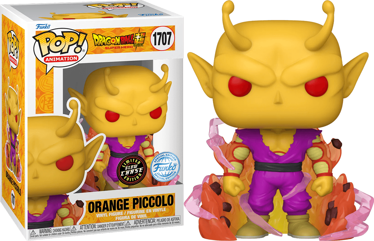 FUN77956 Dragon Ball Super: Super Hero - Orange Piccolo US Exclusive Pop! Vinyl [RS] - Funko - Titan Pop Culture