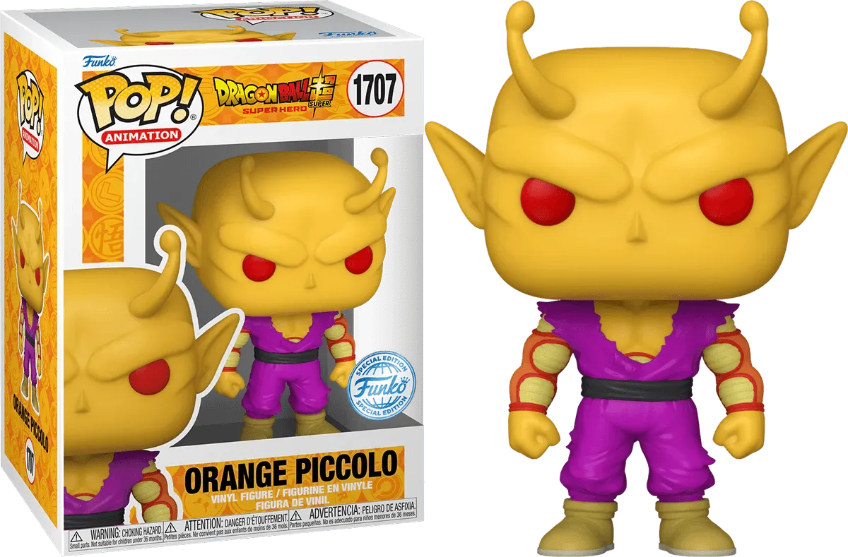 FUN77956 Dragon Ball Super: Super Hero - Orange Piccolo US Exclusive Pop! Vinyl [RS] - Funko - Titan Pop Culture