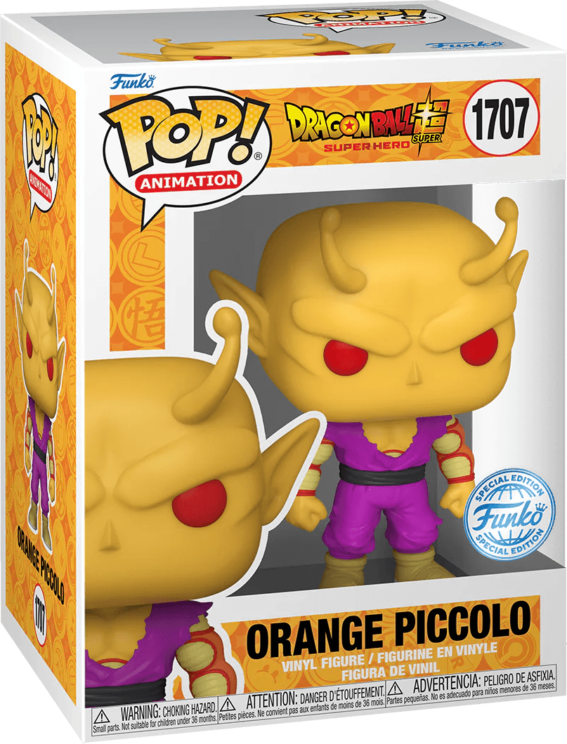 FUN77956 Dragon Ball Super: Super Hero - Orange Piccolo US Exclusive Pop! Vinyl [RS] - Funko - Titan Pop Culture