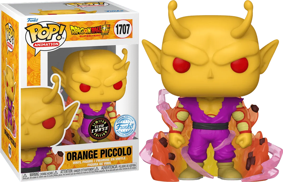 FUN77956 Dragon Ball Super: Super Hero - Orange Piccolo US Exclusive Pop! Vinyl [RS] - Funko - Titan Pop Culture