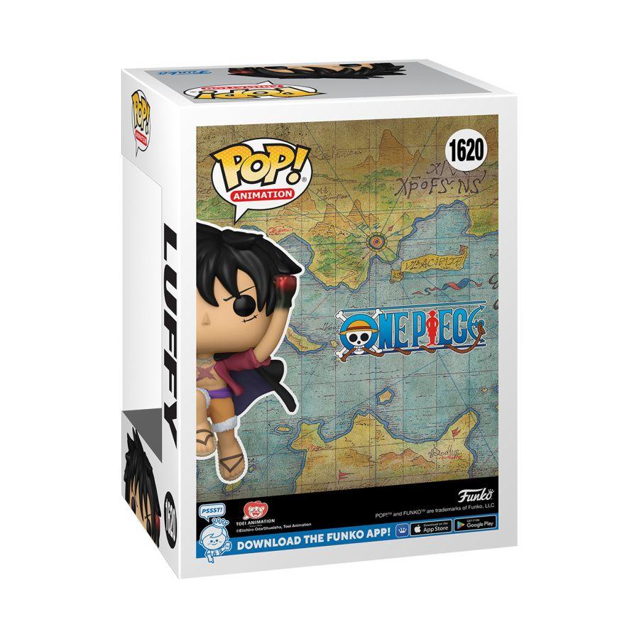 FUN77959 One Piece - Luffy Uppercut US Exclusive Metallic Pop! Vinyl [RS] - Funko - Titan Pop Culture