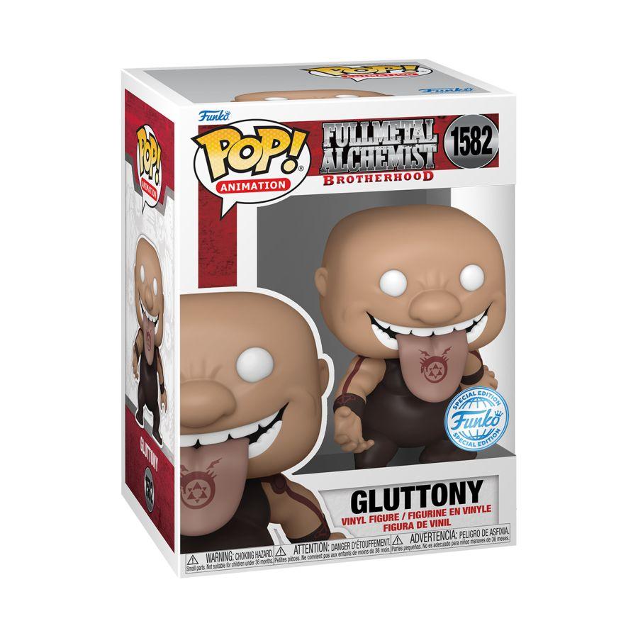 FUN77964 Fullmetal Alchemist: Brotherhood - Gluttony US Exclusive Pop! Vinyl [RS] - Funko - Titan Pop Culture