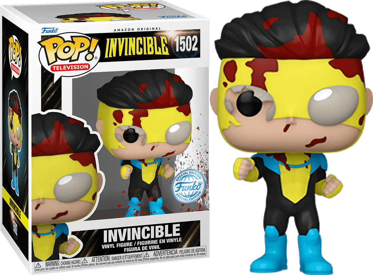 FUN77965 Invincible (TV) - Invincible (Battle DMG) US Exclusive Pop! Vinyl [RS] - Funko - Titan Pop Culture