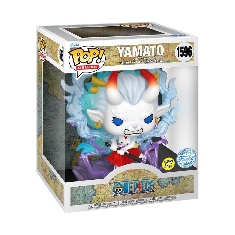 FUN77970 One Piece - Yamato Man-Beast Form US Exclusive Glow Pop! Deluxe [RS] - Funko - Titan Pop Culture