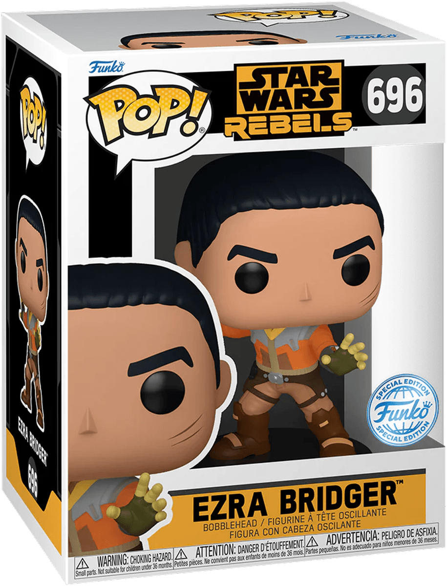 FUN77982 Star Wars: Rebels - Ezra Bridger US Exclusive Pop! Vinyl [RS] - Funko - Titan Pop Culture