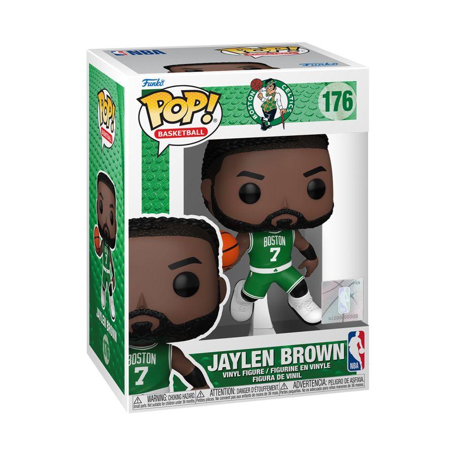 FUN78042 NBA: Celtics - Jaylen Brown Pop! Vinyl - Funko TBA - Titan Pop Culture