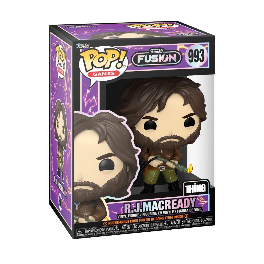 FUN78053 Funko Fusion - R.J. MacReady Pop! Vinyl - Funko TBA - Titan Pop Culture