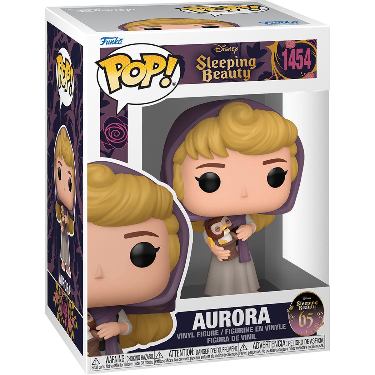 FUN78181 Sleeping Beauty: 65th Anniversary - Aurora with Owl Pop! Vinyl - Funko - Titan Pop Culture