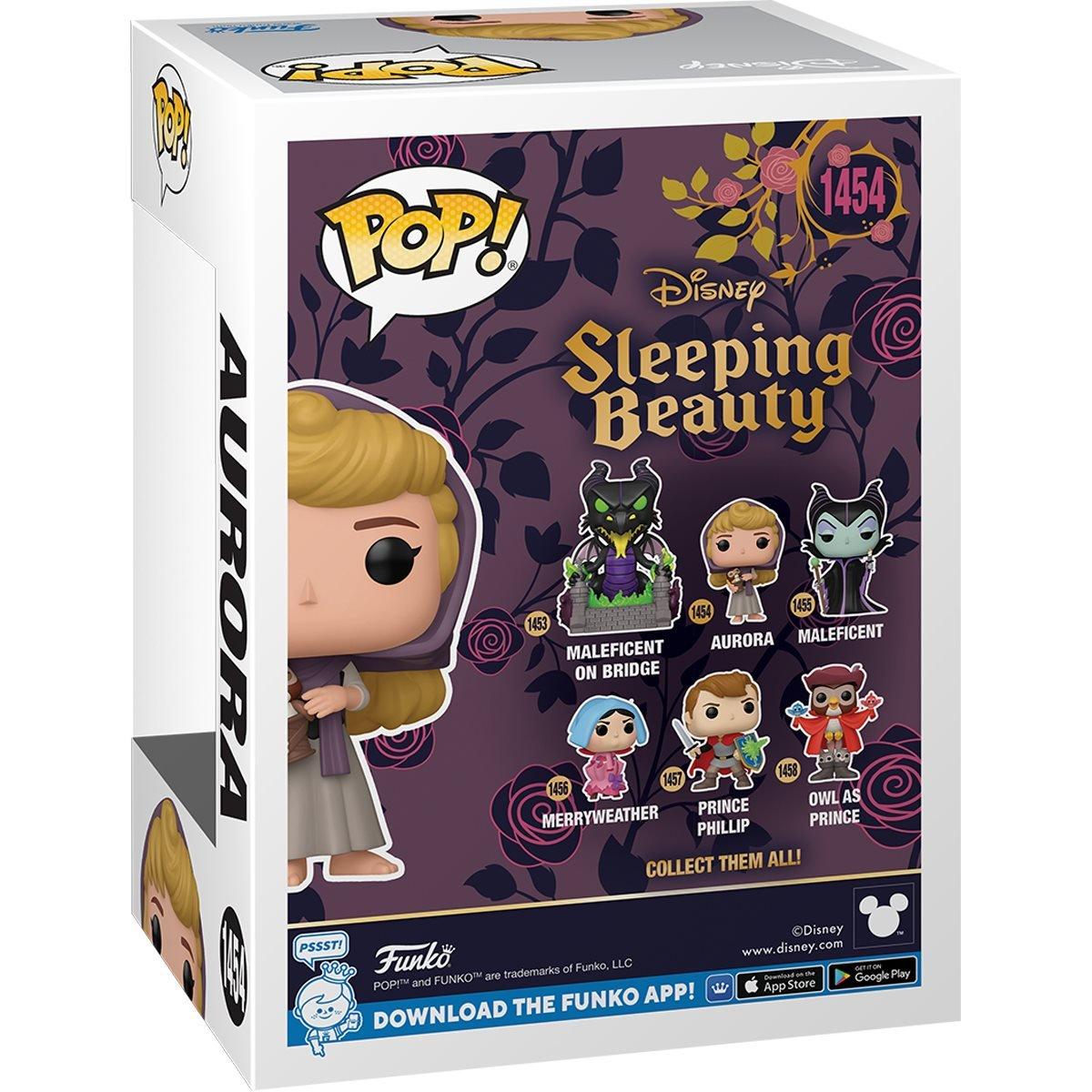 FUN78181 Sleeping Beauty: 65th Anniversary - Aurora with Owl Pop! Vinyl - Funko - Titan Pop Culture