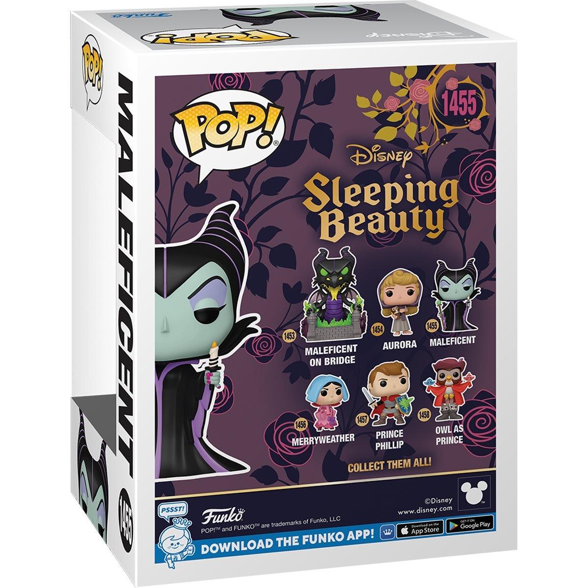 FUN78182 Sleeping Beauty: 65th Anniversary - Maleficent with Candle Pop! Vinyl - Funko - Titan Pop Culture