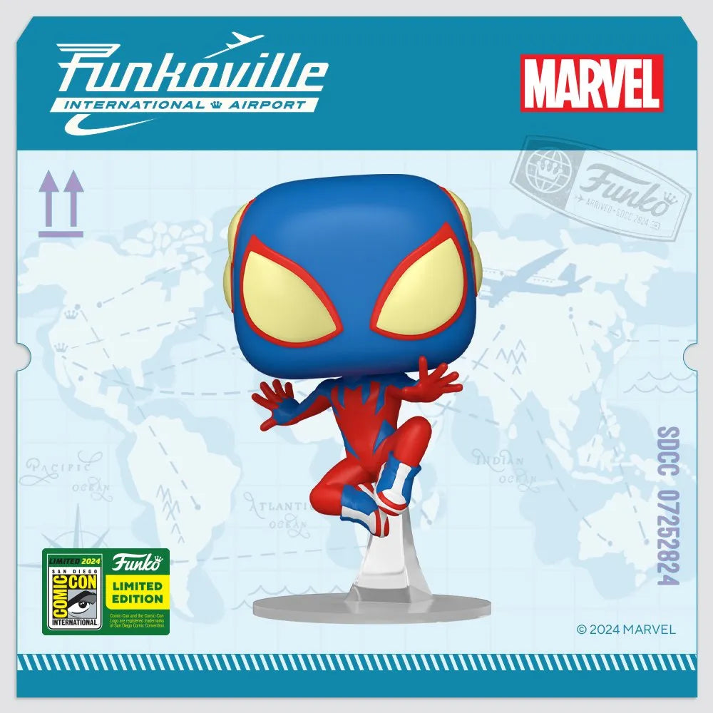 FUN78244 Marvel - Spider-Boy Pop! Vinyl (2024 Summer Convention Exclusive) - Funko - Titan Pop Culture