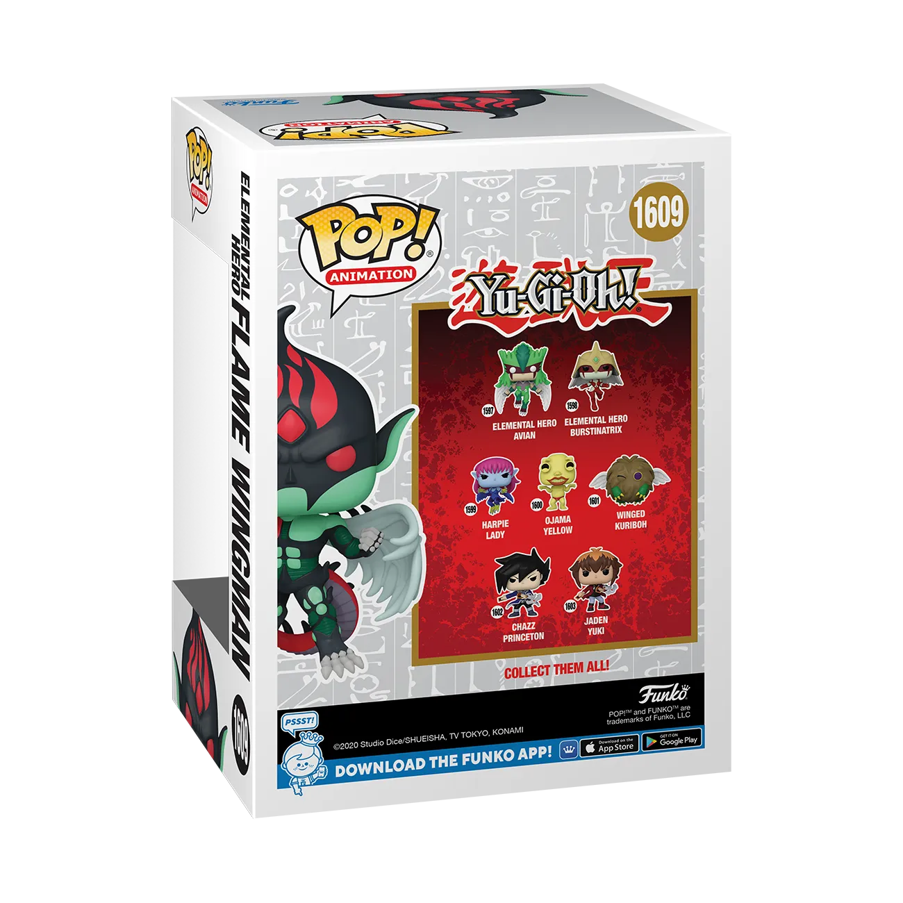 FUN78254 Yu-Gi-Oh! - Elemental Hero Flame Wingman Pop! Vinyl (2024 Summer Convention Exclusive) - Funko - Titan Pop Culture