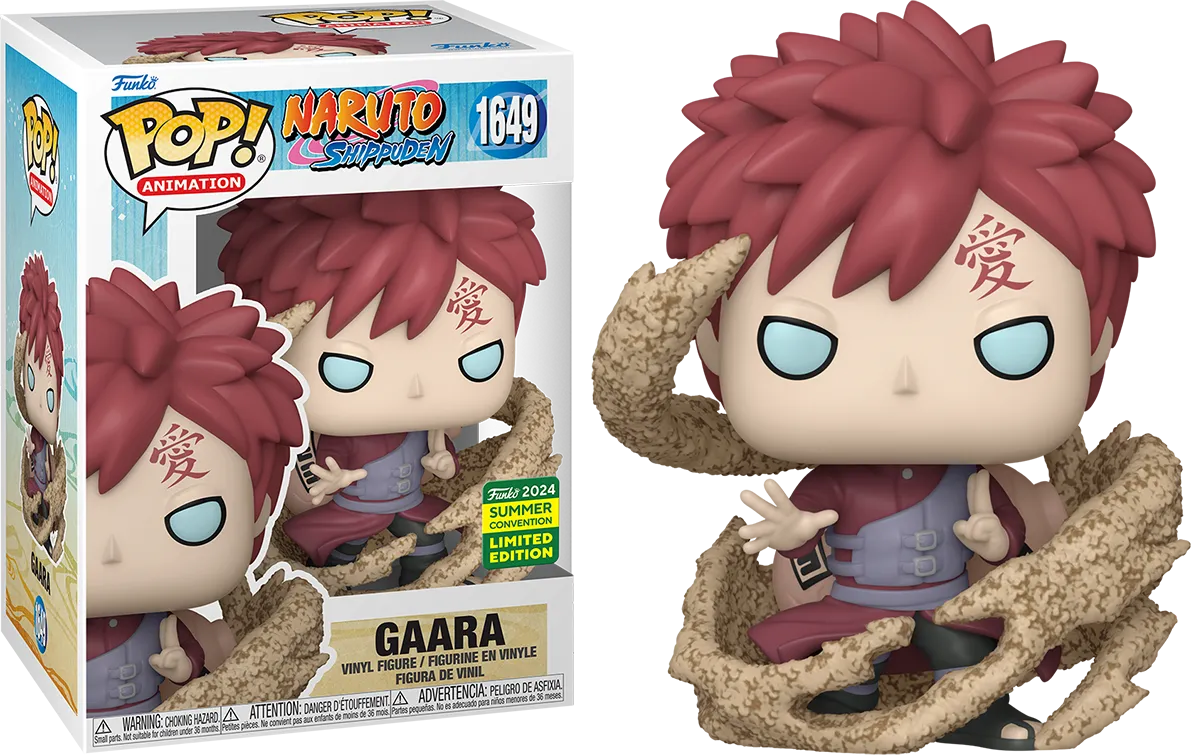 FUN78261 Naruto: Shippuden - Gaara Pop! Vinyl (2024 Summer Convention Exclusive) - Funko - Titan Pop Culture