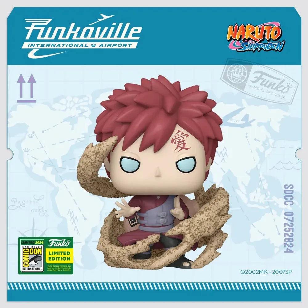 FUN78261 Naruto: Shippuden - Gaara Pop! Vinyl (2024 Summer Convention Exclusive) - Funko - Titan Pop Culture