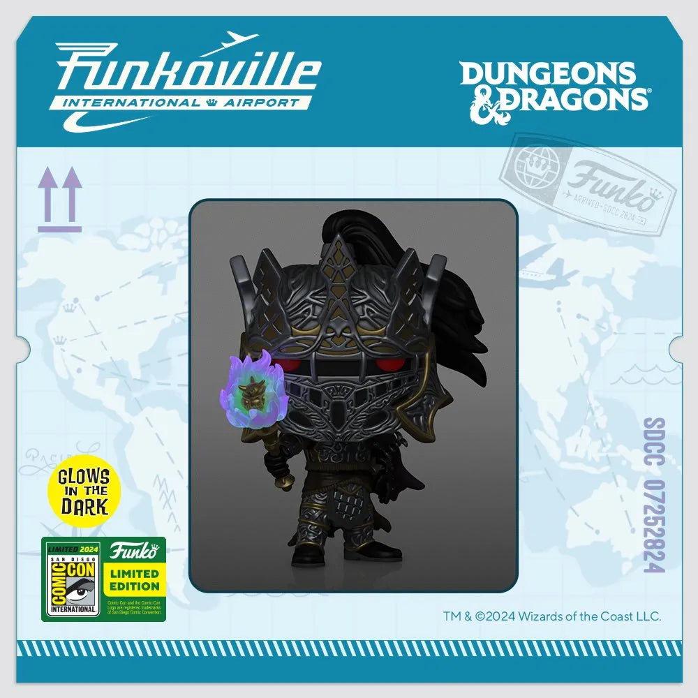 FUN78267 Dungeons & Dragons - Lord Soth Glow-in-the-Dark Pop! Vinyl (2024 Summer Convention Exclusive) - Funko - Titan Pop Culture