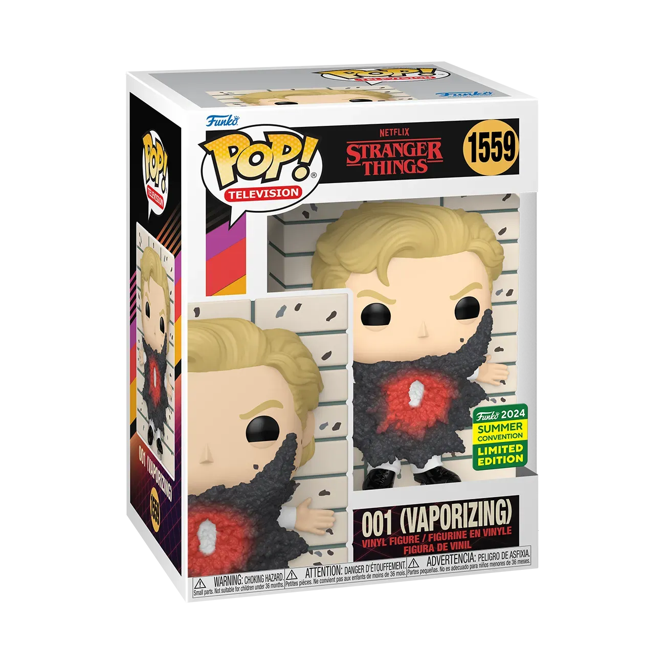 FUN78310 Stranger Things - 001 (Vaporizing) Pop! Vinyl (2024 Summer Convention Exclusive) - Funko - Titan Pop Culture