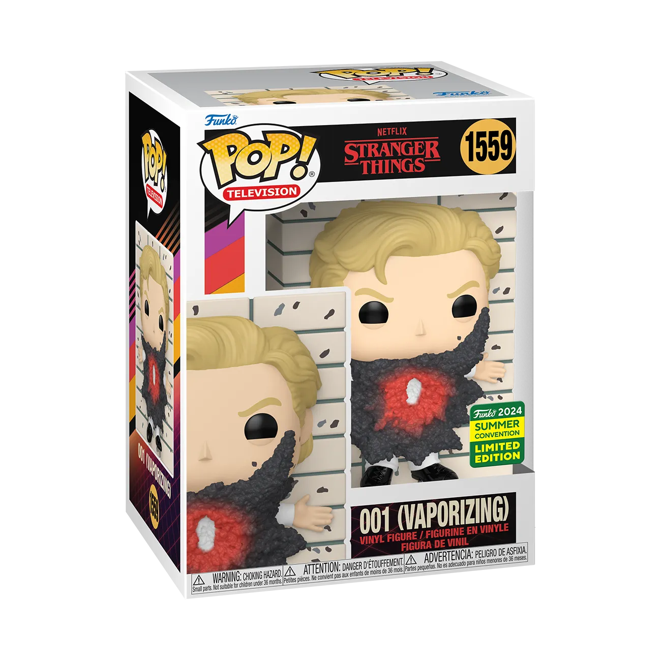 FUN78310 Stranger Things - 001 (Vaporizing) Pop! Vinyl (2024 Summer Convention Exclusive) - Funko - Titan Pop Culture