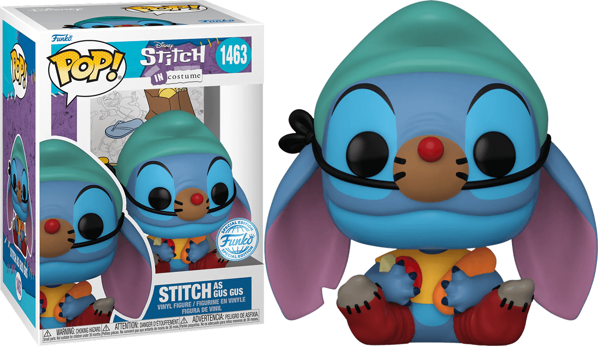 FUN78403 Disney - Stitch Gus Gus Costume US Exclusive Pop! Vinyl [RS] - Funko - Titan Pop Culture