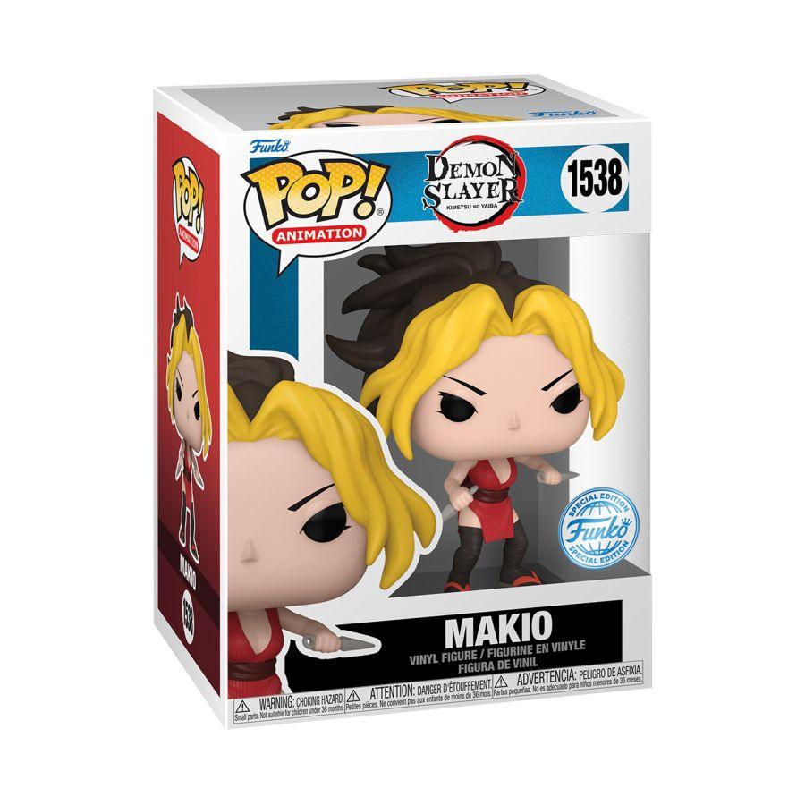 FUN78499 Demon Slayer - Makio US Exclusive Pop! Vinyl [RS] - Funko - Titan Pop Culture