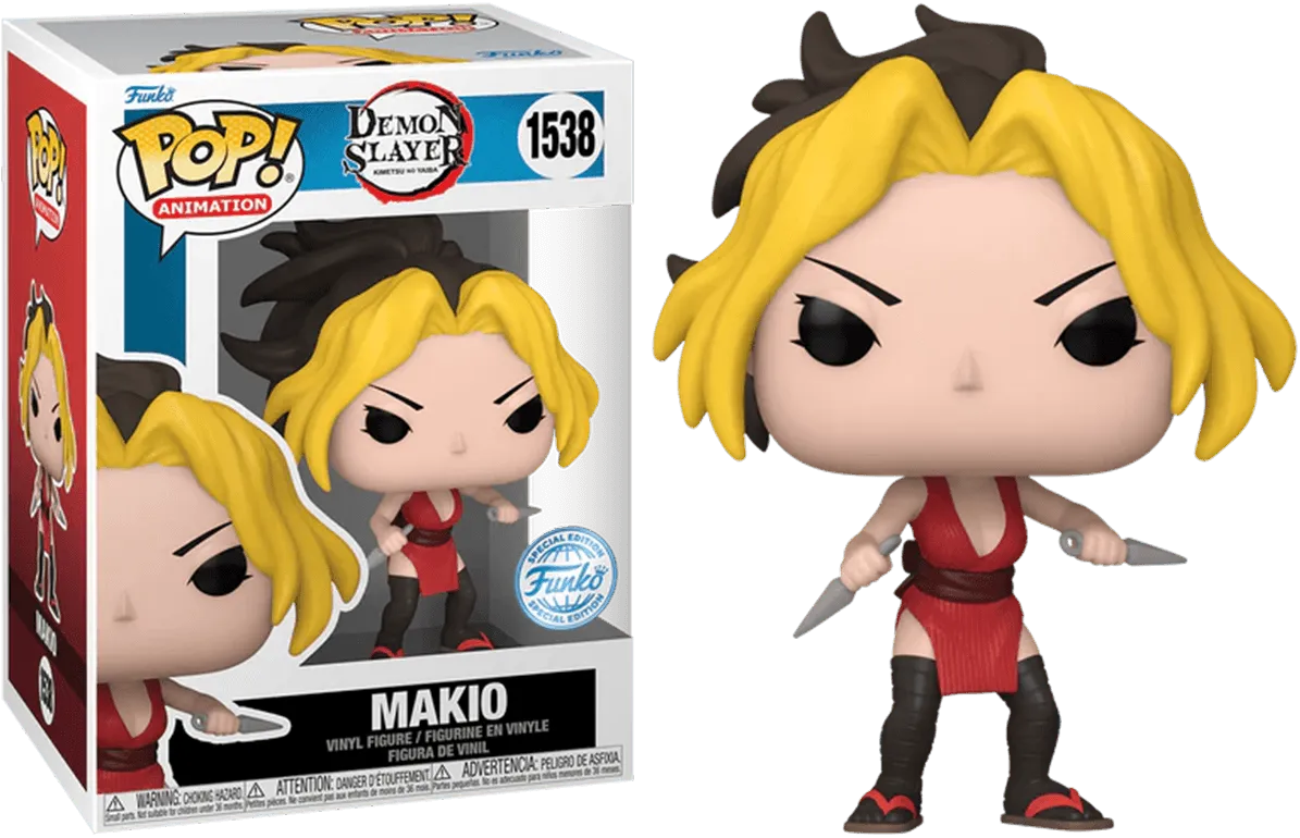 FUN78499 Demon Slayer - Makio US Exclusive Pop! Vinyl [RS] - Funko - Titan Pop Culture