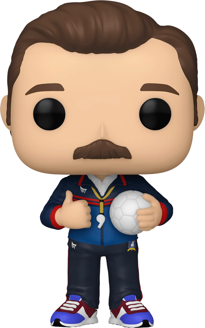 FUN78583 Ted Lasso - Ted Lasso (with ball) US Exclusive Pop! Vinyl [RS] - Funko - Titan Pop Culture