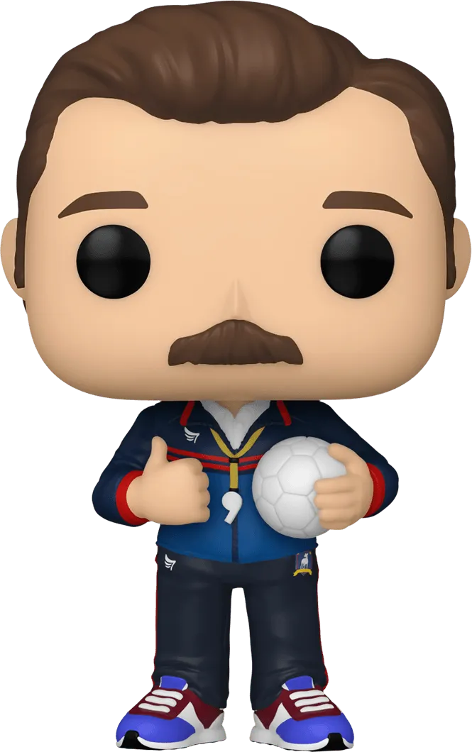 FUN78583 Ted Lasso - Ted Lasso (with ball) US Exclusive Pop! Vinyl [RS] - Funko - Titan Pop Culture