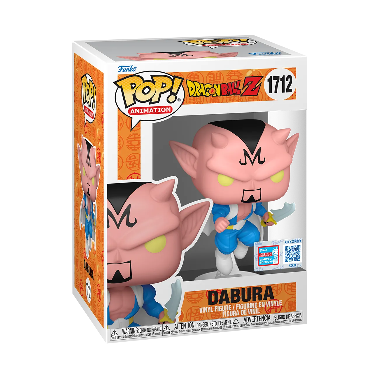 FUN78647 Dragon Ball Z - Dabura NYCC 2024 US Exclusive Pop! Vinyl [RS] - Funko - Titan Pop Culture