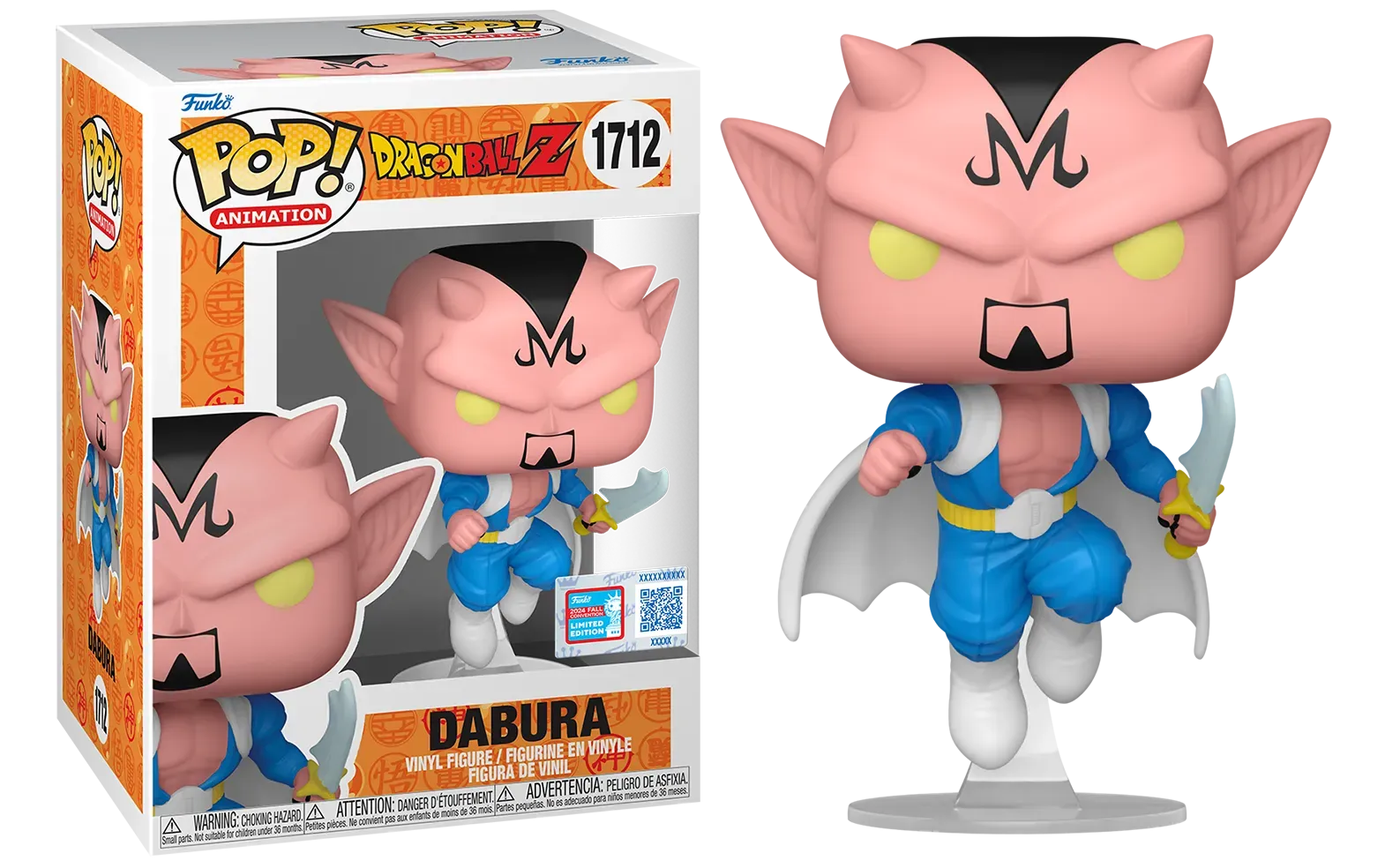 FUN78647 Dragon Ball Z - Dabura NYCC 2024 US Exclusive Pop! Vinyl [RS] - Funko - Titan Pop Culture