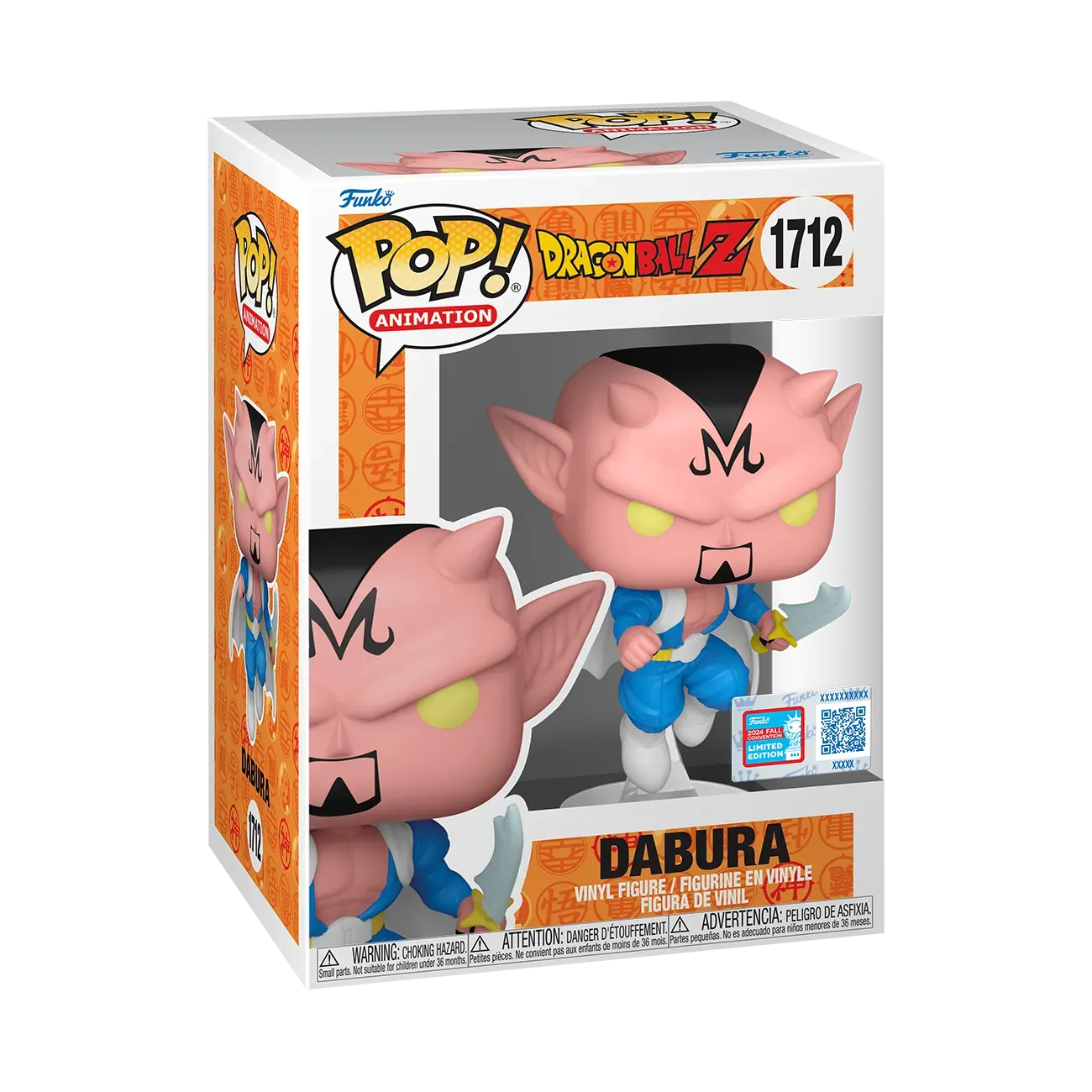 FUN78647 Dragon Ball Z - Dabura NYCC 2024 US Exclusive Pop! Vinyl [RS] - Funko - Titan Pop Culture