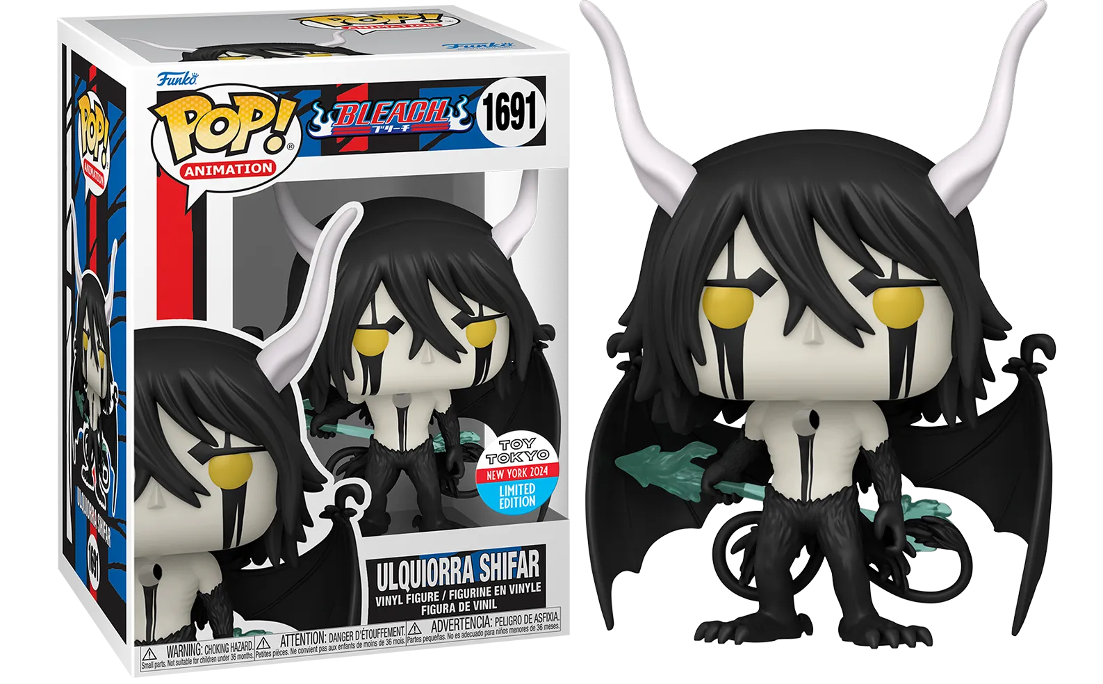 FUN78648 Bleach - Ulquiorra NYCC 2024 US Exclusive Pop! Vinyl [RS] - Funko - Titan Pop Culture