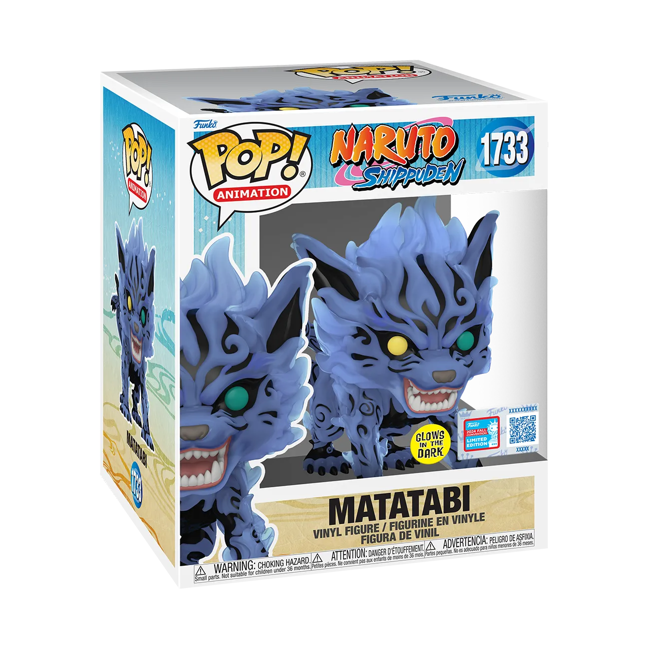 FUN78650 Naruto - Matabi Glow In The Dark NYCC 2024 US Exclusive 6" Pop! Vinyl [RS] - Funko - Titan Pop Culture