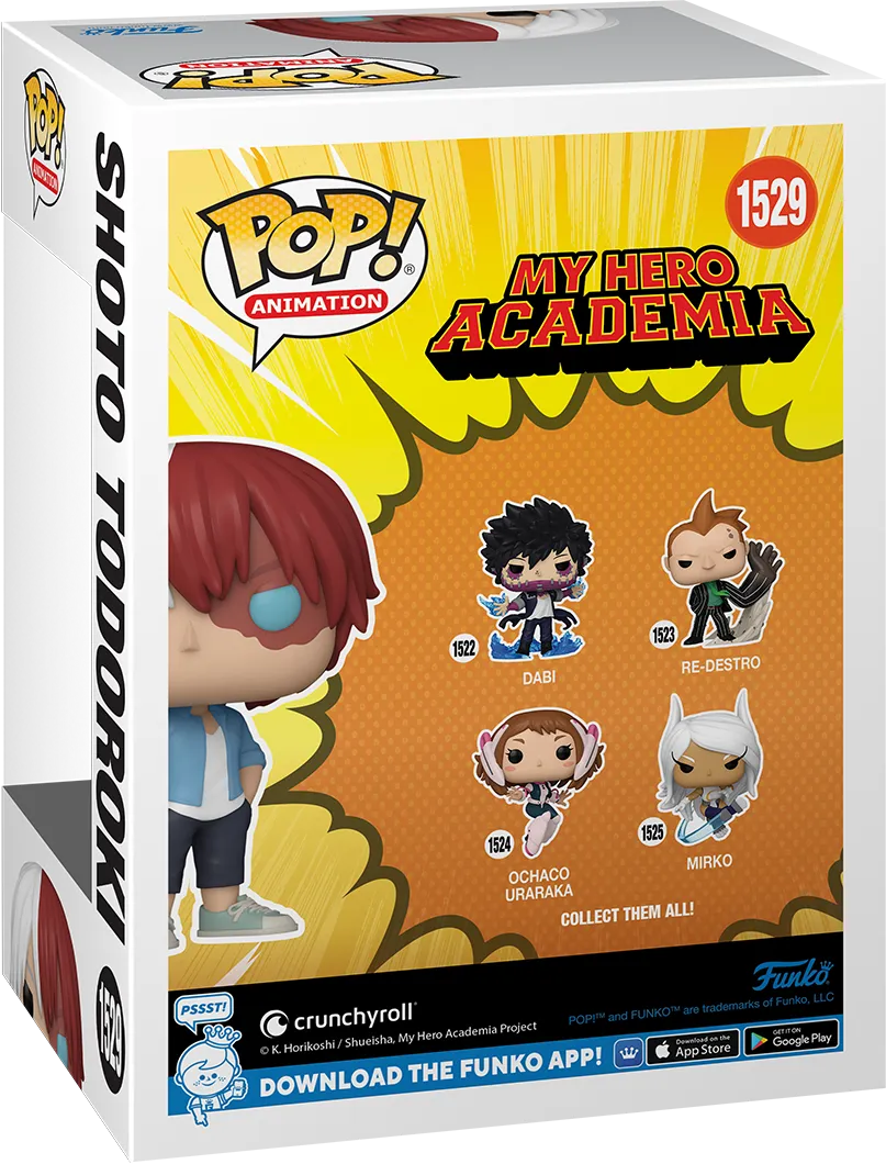 FUN78654 My Hero Academia - Todoroki (Casual) Pop! Vinyl [RS] - Funko - Titan Pop Culture