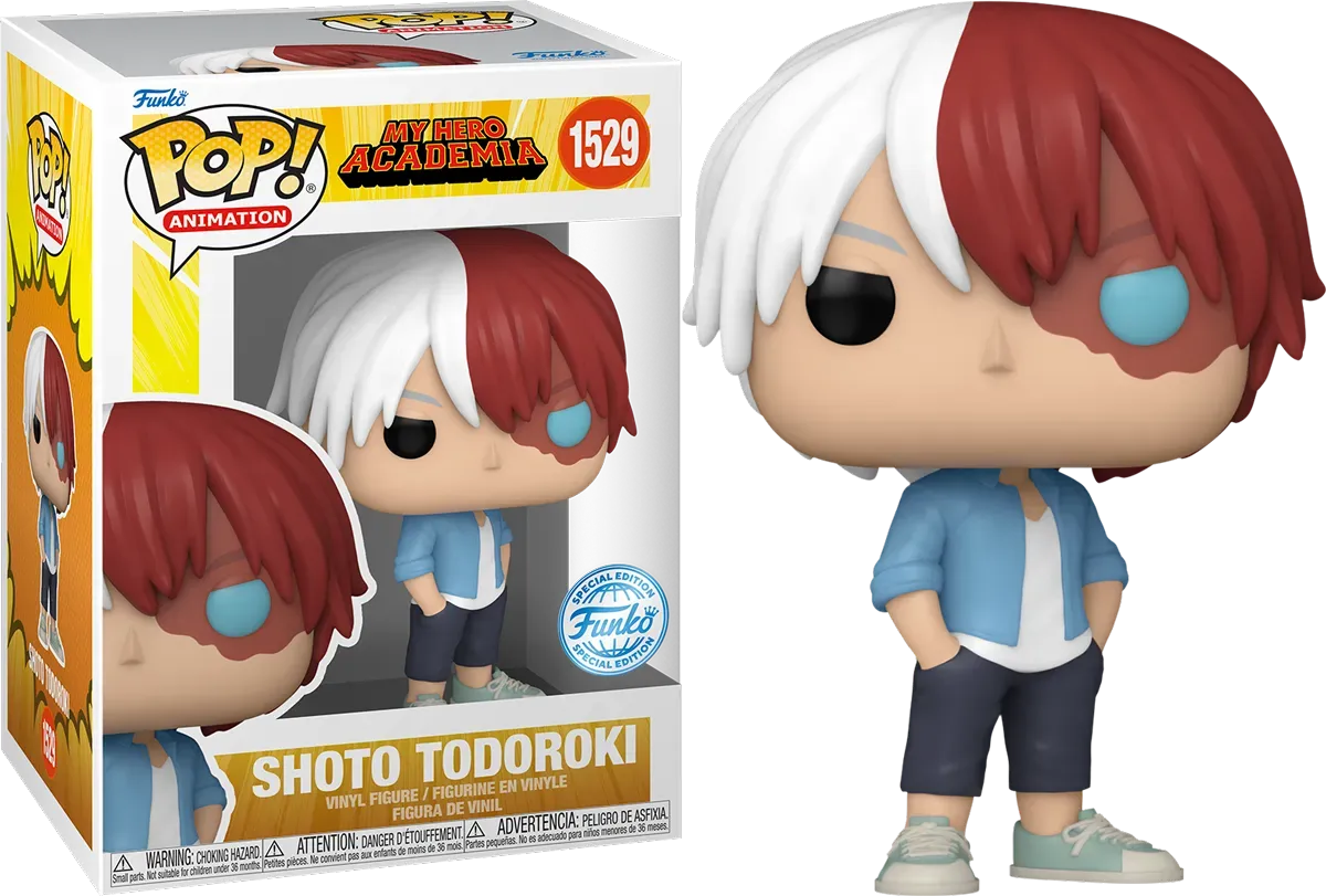 FUN78654 My Hero Academia - Todoroki (Casual) Pop! Vinyl [RS] - Funko - Titan Pop Culture