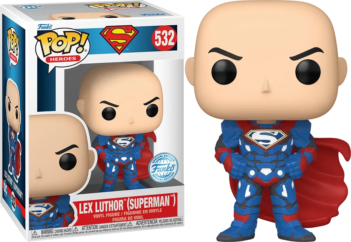 FUN78670 DC Comics - Lex Luthor (Superman) US Exclusive Pop! Vinyl [RS] - Funko - Titan Pop Culture