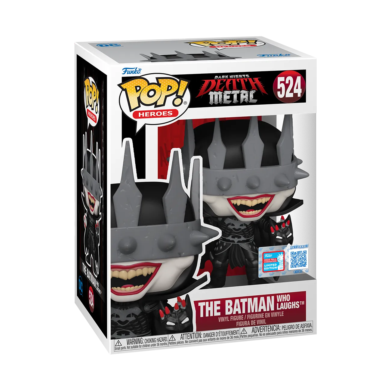 FUN78671 DC Comics - Death Metal Joker NYCC 2024 US Exclusive Pop! Vinyl [RS] - Funko - Titan Pop Culture