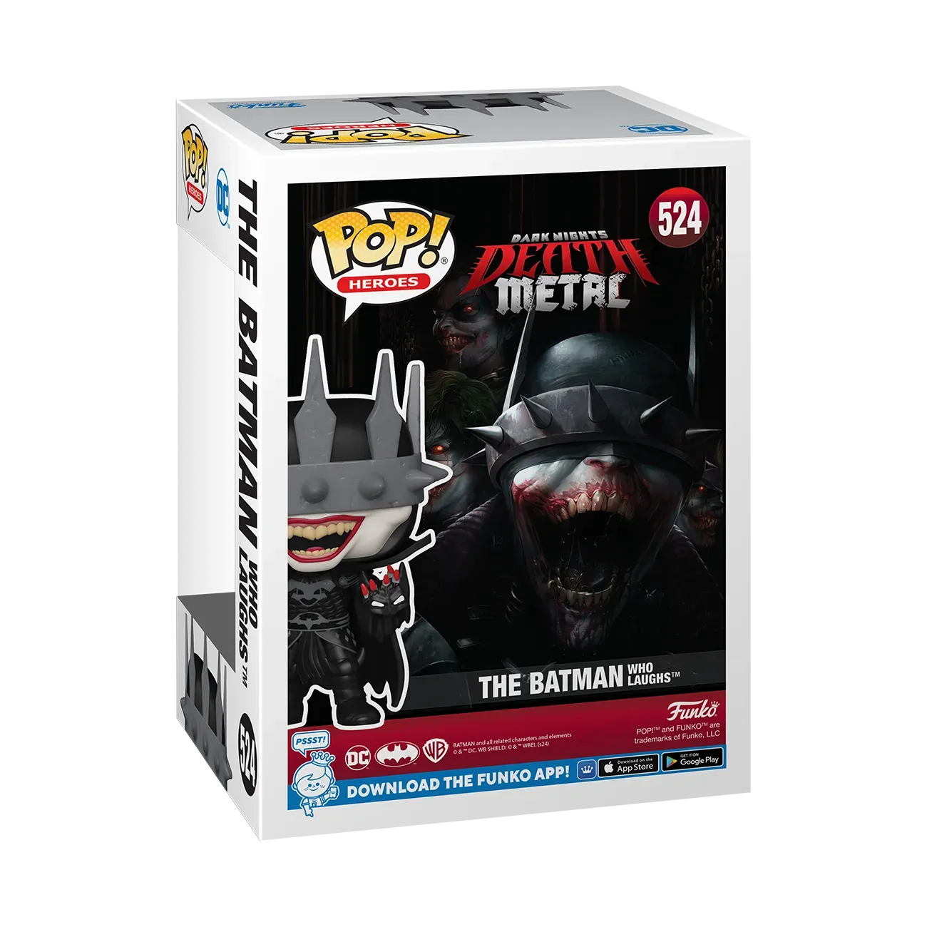 FUN78671 DC Comics - Death Metal Joker NYCC 2024 US Exclusive Pop! Vinyl [RS] - Funko - Titan Pop Culture