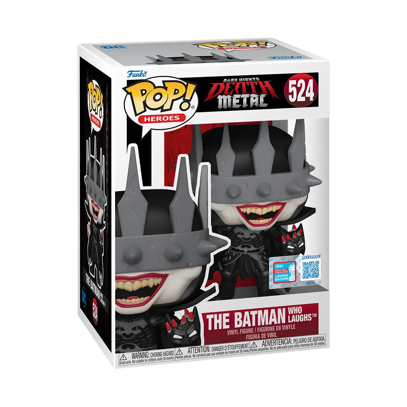 FUN78671 DC Comics - Death Metal Joker NYCC 2024 US Exclusive Pop! Vinyl [RS] - Funko - Titan Pop Culture