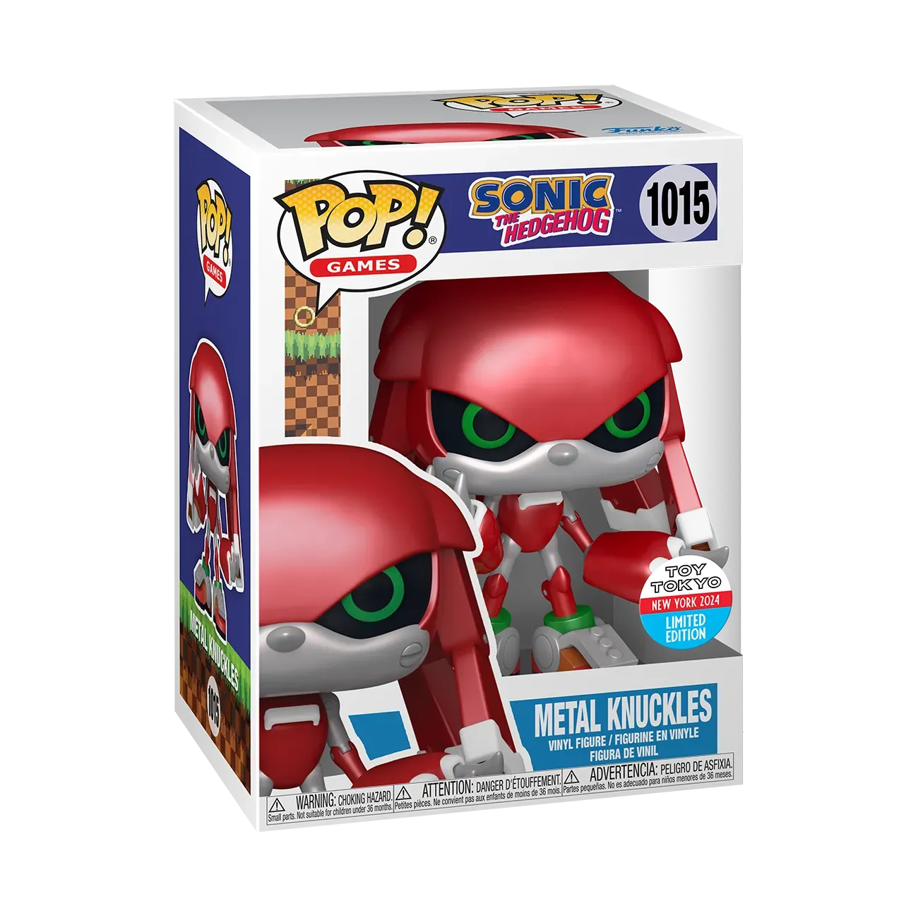 FUN78699 Sonic - Knuckles (Mech) NYCC 2024 US Exclusive Pop! Vinyl [RS] - Funko - Titan Pop Culture