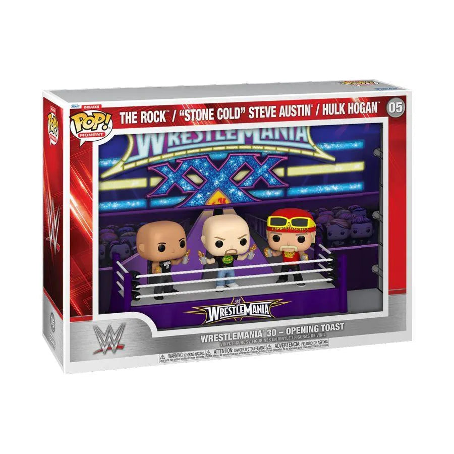 FUN78810 WWE - WrestleMania 30 Toast Pop! Moment Deluxe - Funko - Titan Pop Culture